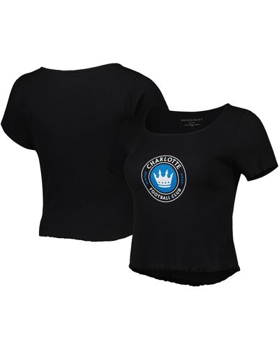Boxercraft Charlotte Fc Baby Rib T-shirt - Black