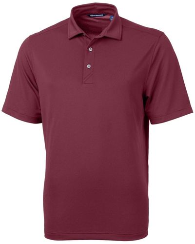 Cutter & Buck Virtue Eco Pique Recycled Polo Shirt - Red
