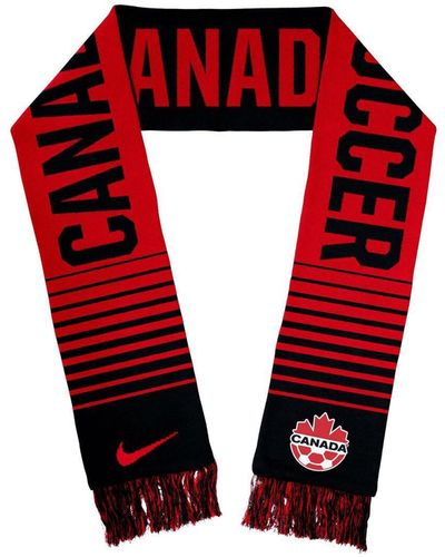 Nike And Canada Soccer Local Verbiage Scarf - Red