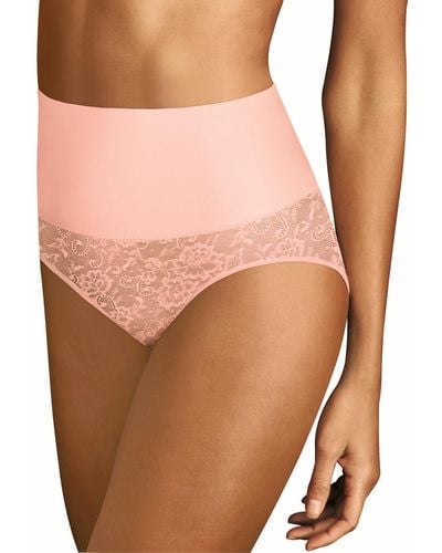 Maidenform Tame Your Tummy Firm Control Brief Dm0051 - Pink
