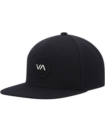 RVCA Va Patch Snapback Hat - Blue