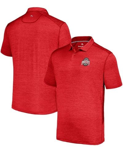 Tommy Bahama Ohio State Buckeyes Delray Islandzone Polo Shirt - Red
