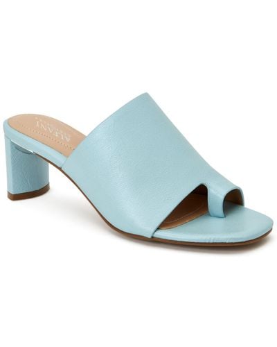 Alfani Step N' Flex Colyerr Thong Dress Sandals, Created For Macy's - Blue