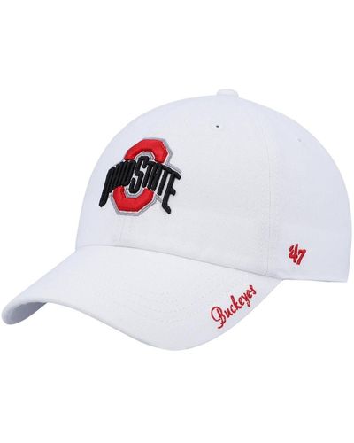 Atlanta Braves '47 Women's Spring Training Confetti Clean Up Adjustable Hat  - White