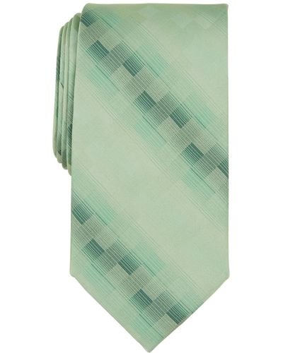 Perry Ellis Shaded Square Tie - Green