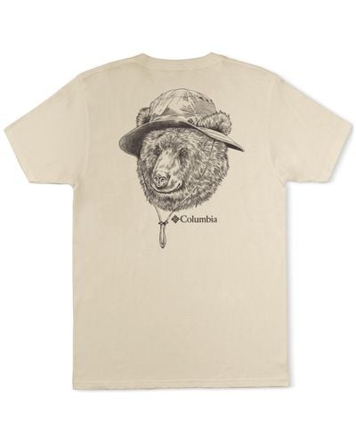 Columbia Bearly Hiking Graphic T-shirt - Natural