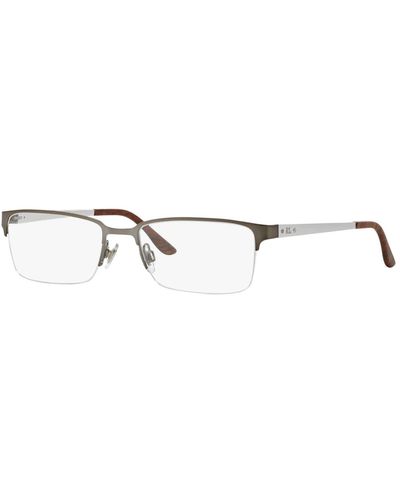 Ralph Lauren Rl5089 Rectangle Eyeglasses - Metallic