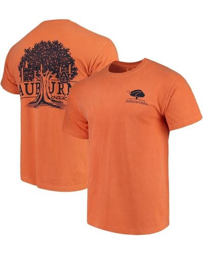 Image One Auburn Tigers Banner Local Comfort Color T-shirt - Orange