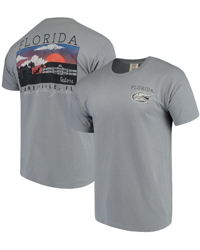 Image One Florida Gators Comfort Colors Campus Scenery T-shirt - Gray