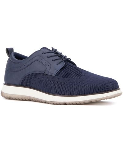 New York & Company Wiley Low Top Sneakers - Blue