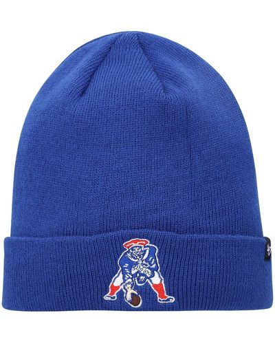'47 New England Patriots Legacy Cuffed Knit Hat - Blue