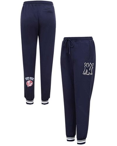 Pro Standard New York Yankees Mash Up Sweatpants - Blue