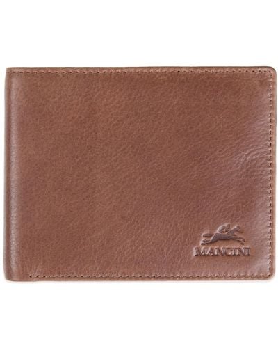 Mancini Bellagio Collection Bifold Wallet - Brown