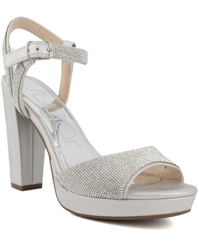 Sugar Prisila High Heel Sandals - Gray