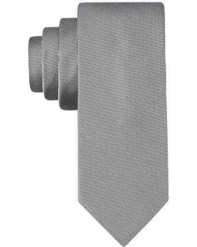 Calvin Klein Spun Solid Tie - Gray