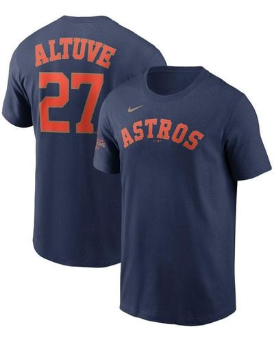 Nike Jose Altuve Navy Houston Astros Alternate Replica Player Name Jersey  At Nordstrom in Blue for Men