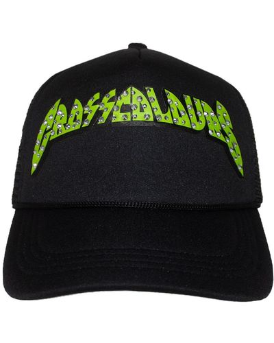 Cross Colours Studded Rock Of Ages Hat - Green