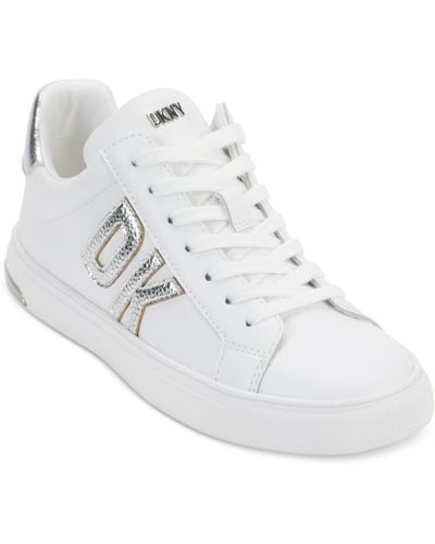 DKNY Abeni Platform Low Top Sneakers - White