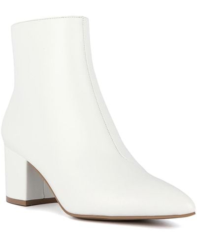 Sugar Nightlife Ankle Boots - White