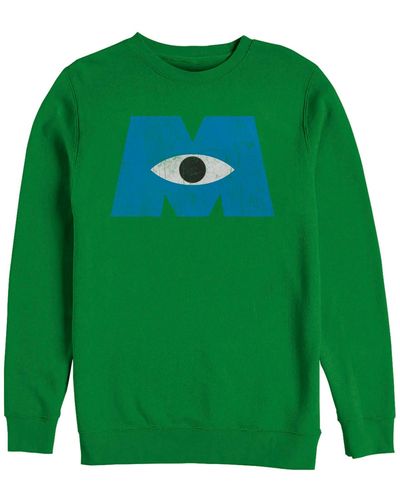 Fifth Sun Disney Pixar Monsters Inc. Eye Logo - Green