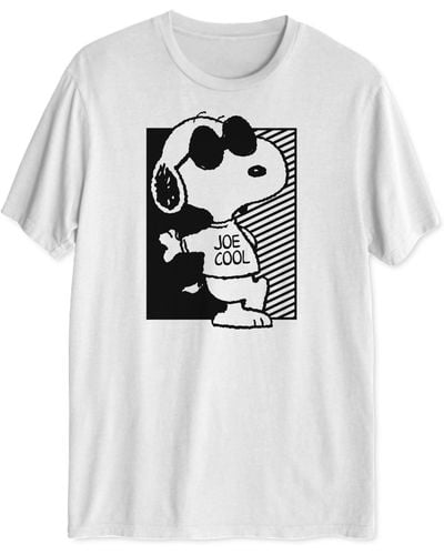 Hybrid Snoopy Too Cool Graphic T-shirt - White