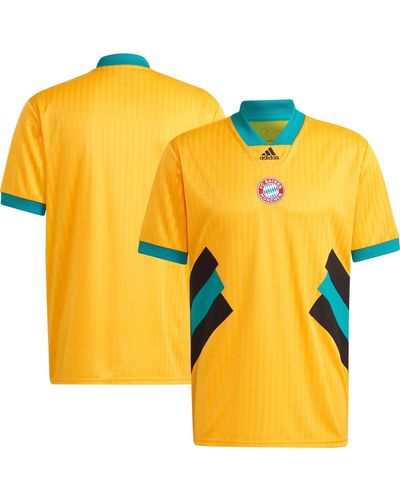 adidas Bayern Munich Football Icon Jersey - Yellow