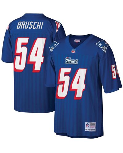 Mitchell & Ness Tedy Bruschi New England Patriots Legacy Replica Jersey - Blue
