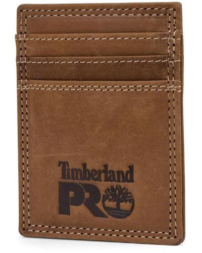 Timberland Pro Pullman Front Pocket Wallet - Brown