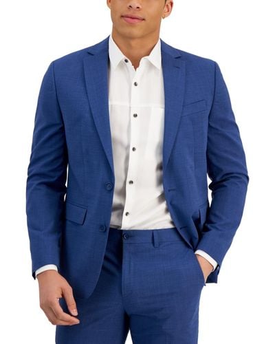 INC International Concepts Slim-fit Suit Jacket - Blue