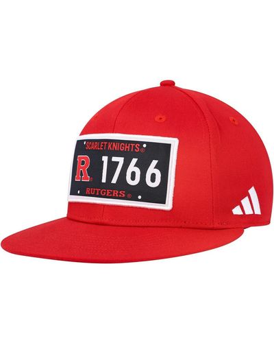 adidas Louisville Cardinals Established Snapback Hat - Red