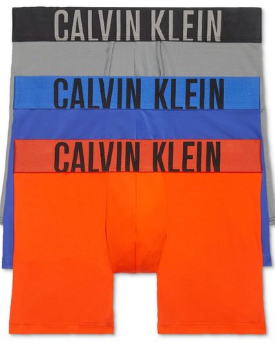 Calvin Klein Intense Power Micro Boxer Briefs - Orange