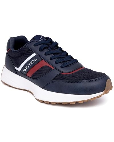 Nautica Outfall 4 Athletic Sneakers - Blue