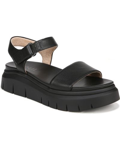 SOUL Naturalizer Poppi Ankle Strap Sandals - Black