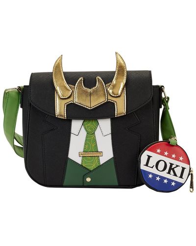 Loungefly Loki Loki For President Cosplay Crossbody Bag - Green