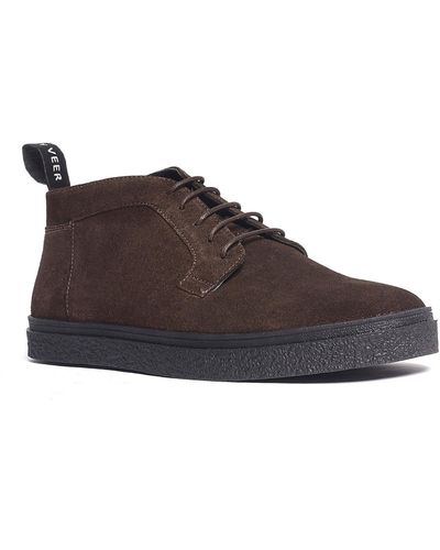 Anthony Veer Bushwick Lace-up Suede Chukka Boots - Brown