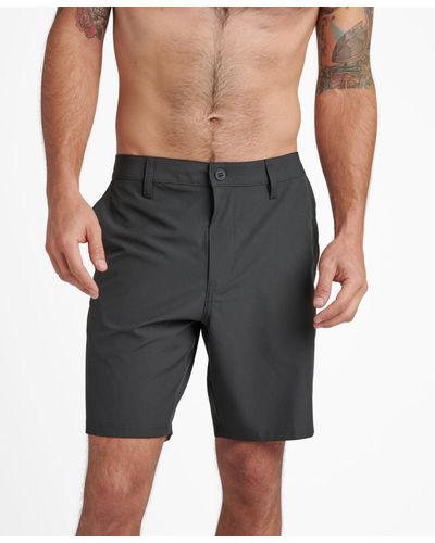 Reef Medford Button Front Shorts - Black