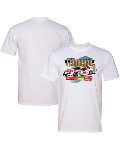JR Motorsports Official Team Apparel Dale Earnhardt Jr. Tire Pros Mom N' Pops Car T-shirt - White