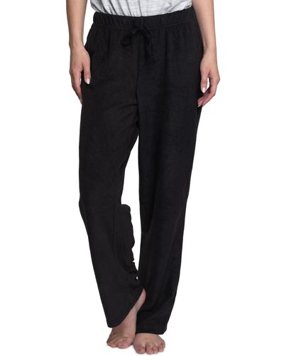 Hanes 2-pk. Stretch Fleece Lounge Pajama Pants - Black