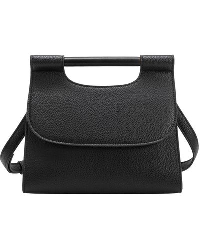 Melie Bianco Nancy Medium Faux Leather Crossbody Bag - Black