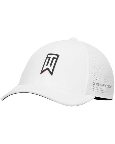 Nike Golf Tiger Woods Club Performance Flex Hat - White