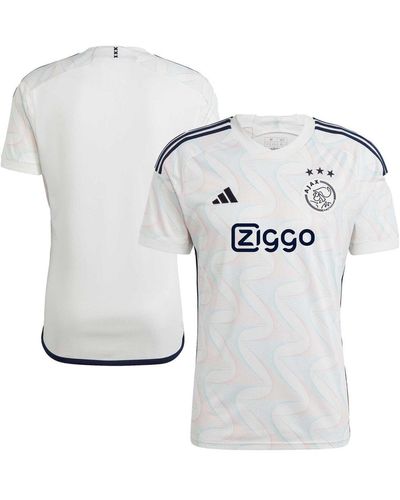 adidas Ajax 2023/24 Away Replica Jersey - Gray