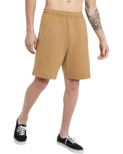 Hanes Originals Garment Dyed 8" Sweat Shorts - Natural