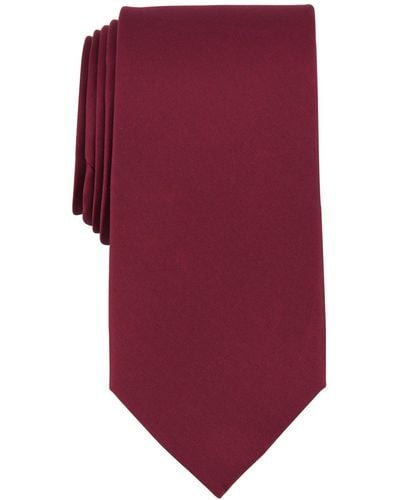Michael Kors Sapphire Solid Tie - Red