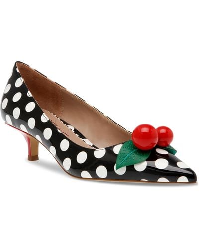 Betsey Johnson Axle Kitten-Heel Pumps for Women - Up to 53% off | Lyst