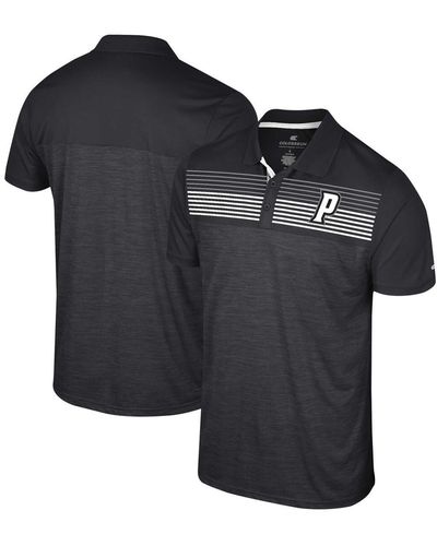Colosseum Athletics Providence Friars Langmore Polo Shirt - Black