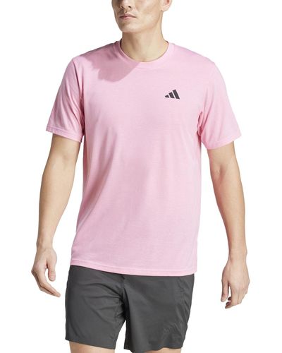 adidas Essentials Feel Ready Logo Training T-shirt - Pink