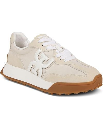 Sam Edelman Langley Emblem Lace-up Sneaker Sneakers - White