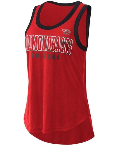 G-III 4Her by Carl Banks Women's Red Arizona Diamondbacks Clubhouse Tank Top