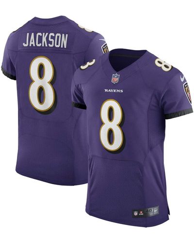 Nike Men's Lamar Jackson Baltimore Ravens Game Jersey - Purple