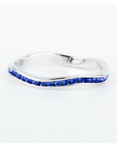 Macy's Crystal Birthstone Stackable Ring - Blue